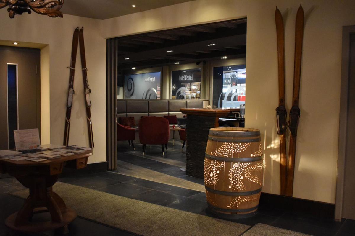 Hotel Central, Spa & Lounge Bar Crans-Montana Exteriör bild